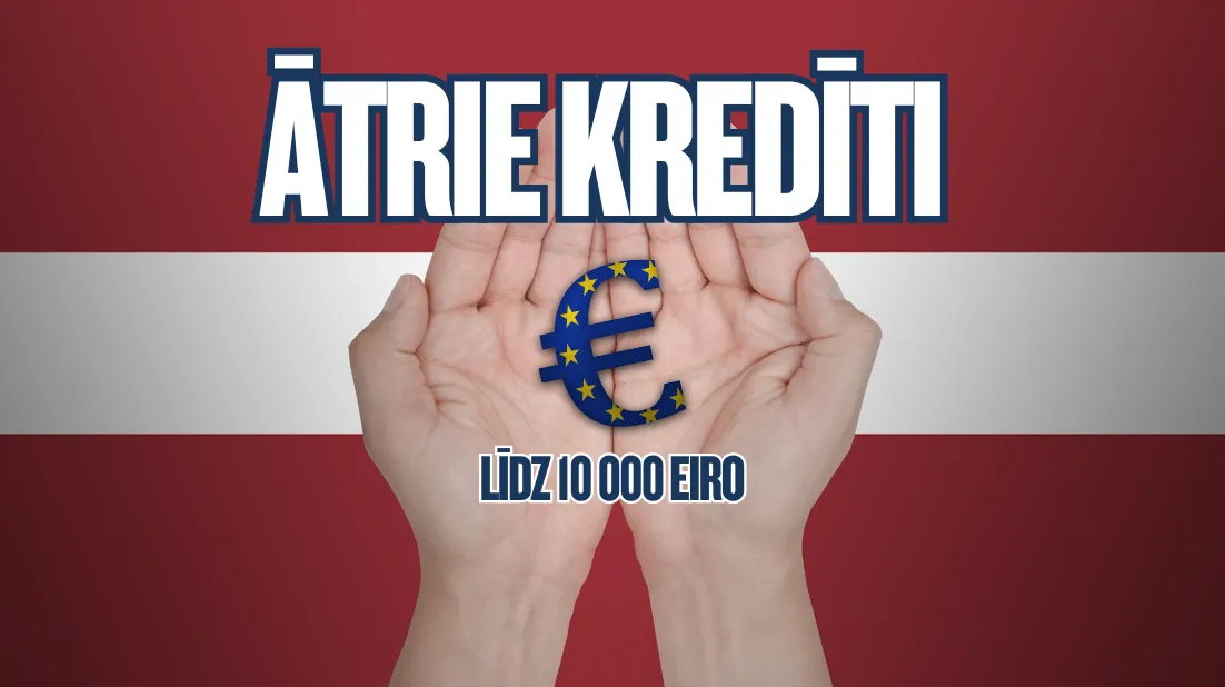 Ātrie Kredīti Līdz 10 000 Eiro
