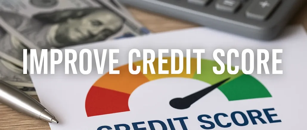 How to Improve Credit Score in 5 Easy Steps!