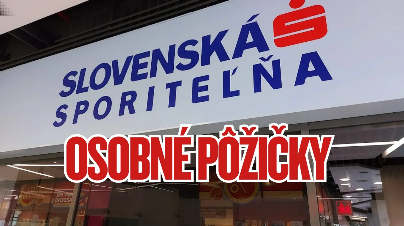 Slovenskej sporiteľne: Osobné pôžičky