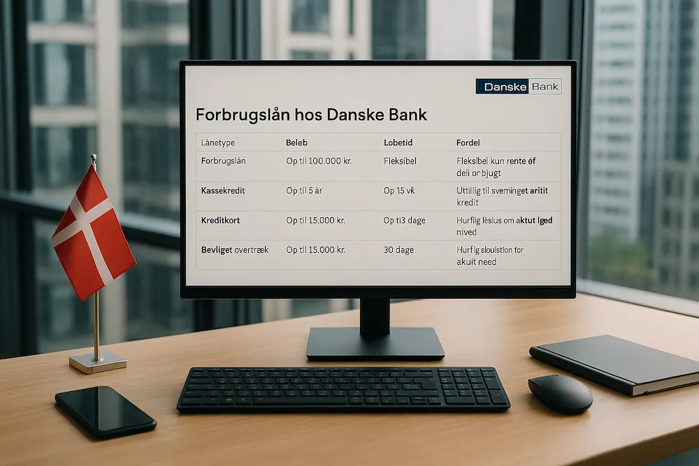 Forbrugslån hos Danske Bank
