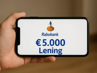 Rabobank €5.000 Lening Aanbod
