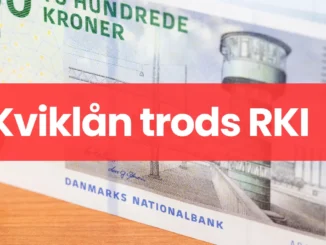 Kviklån trods RKI