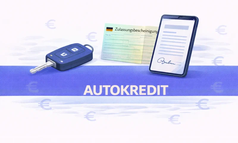 Autokredit Vergleich