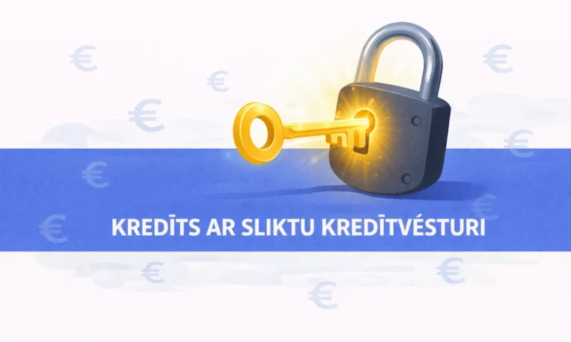 Kredīts ar sliktu kredītvēsturi