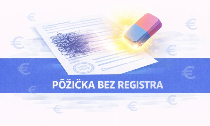 Pôžička bez registra