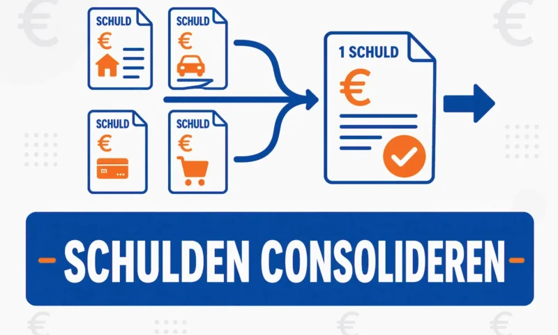 Schulden consolideren